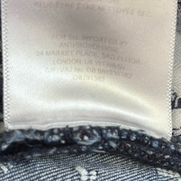 Pilcro by Anthropologie Floral Embroidered 
Jeans Size 6 - Picture 12 of 12